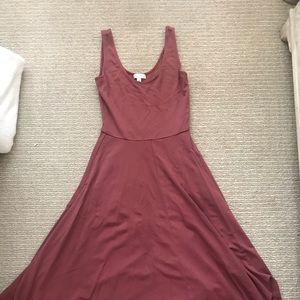 Leith stretch midi dress